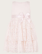Baby Aurora Layered Dress, Pink (PINK), large