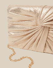 Fergie Twist Knot Clutch Bag, , large