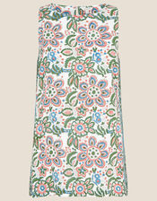 ARTISAN STUDIO Floral Print Tunic, Ivory (IVORY), large