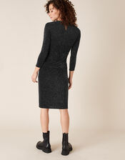Gabriella Sparkle Dress, Black (BLACK), large