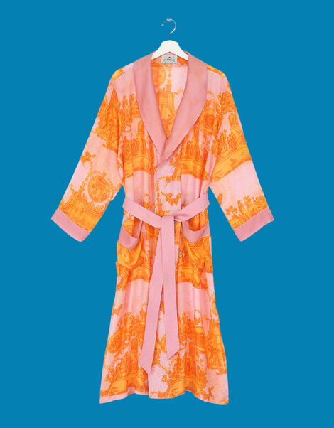 One Hundred Stars Ancient Columns Print Gown , , large