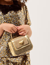 Mini Metallic Handbag, , large