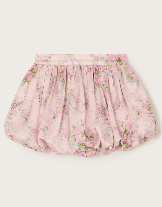 Esme Rose Satin Puff Skirt , Pink (PINK), large