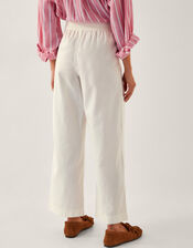 Harper Regular Wide Leg Jeans, Ecru (ECRU), large