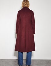Arabella A-Line Coat, Red (BURGUNDY), large