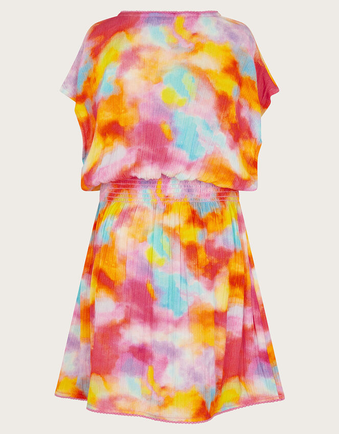 Tie Dye Kaftan Dress, Multi (MULTI), large