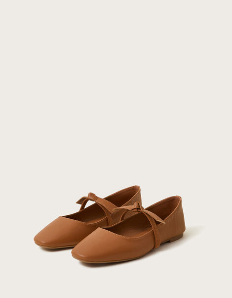 Betty Ballet Flats, Tan (TAN), large