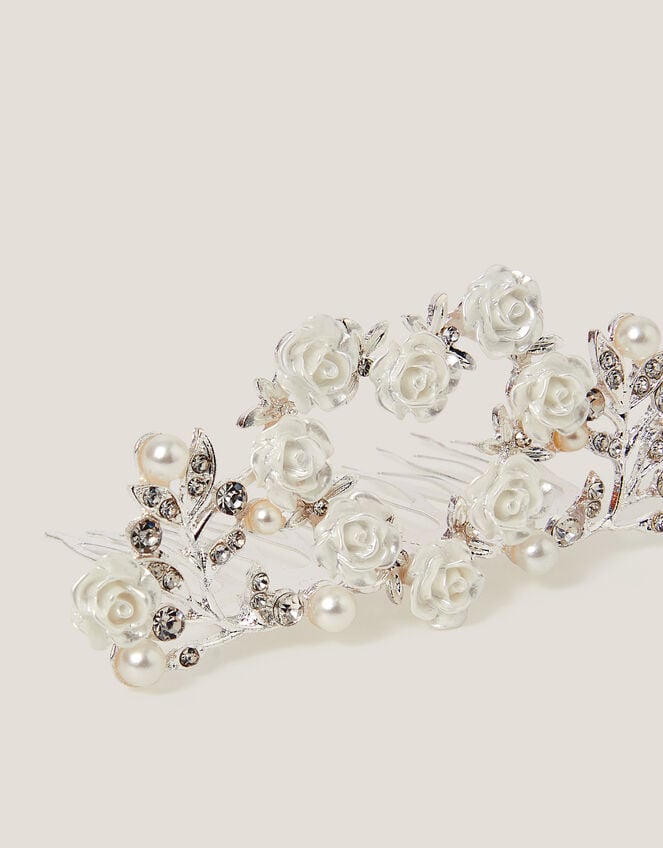 Flower Girl Tiara Comb, , large