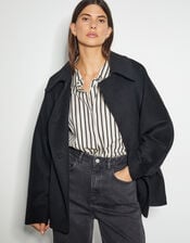 Didi Dolman Sleeve Coat, Black (BLACK), large