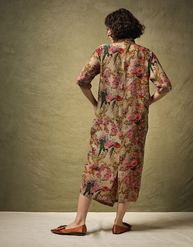One Hundred Stars Autumn Chintz Rachel Dress, Multi (MULTI), large