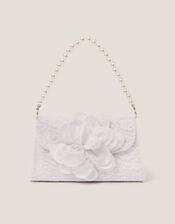 Mini Flower Lace Bridesmaid Bag, , large