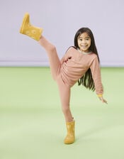 Grass and Air Colour-Revealing Wellies, Yellow (OCHRE), large