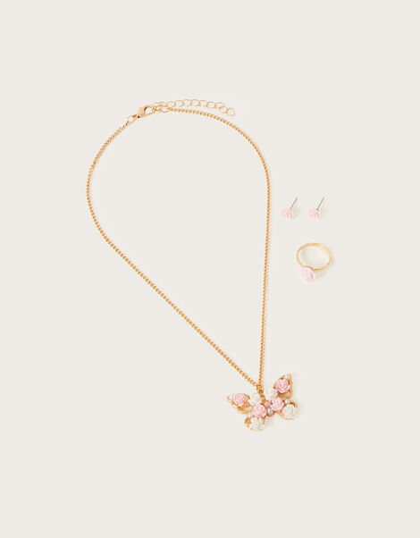 Fleur Butterfly Jewellery Set, , large