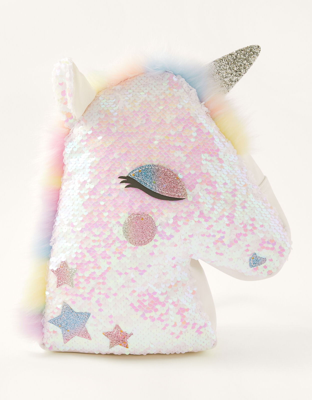 unicorn backpack with sequins