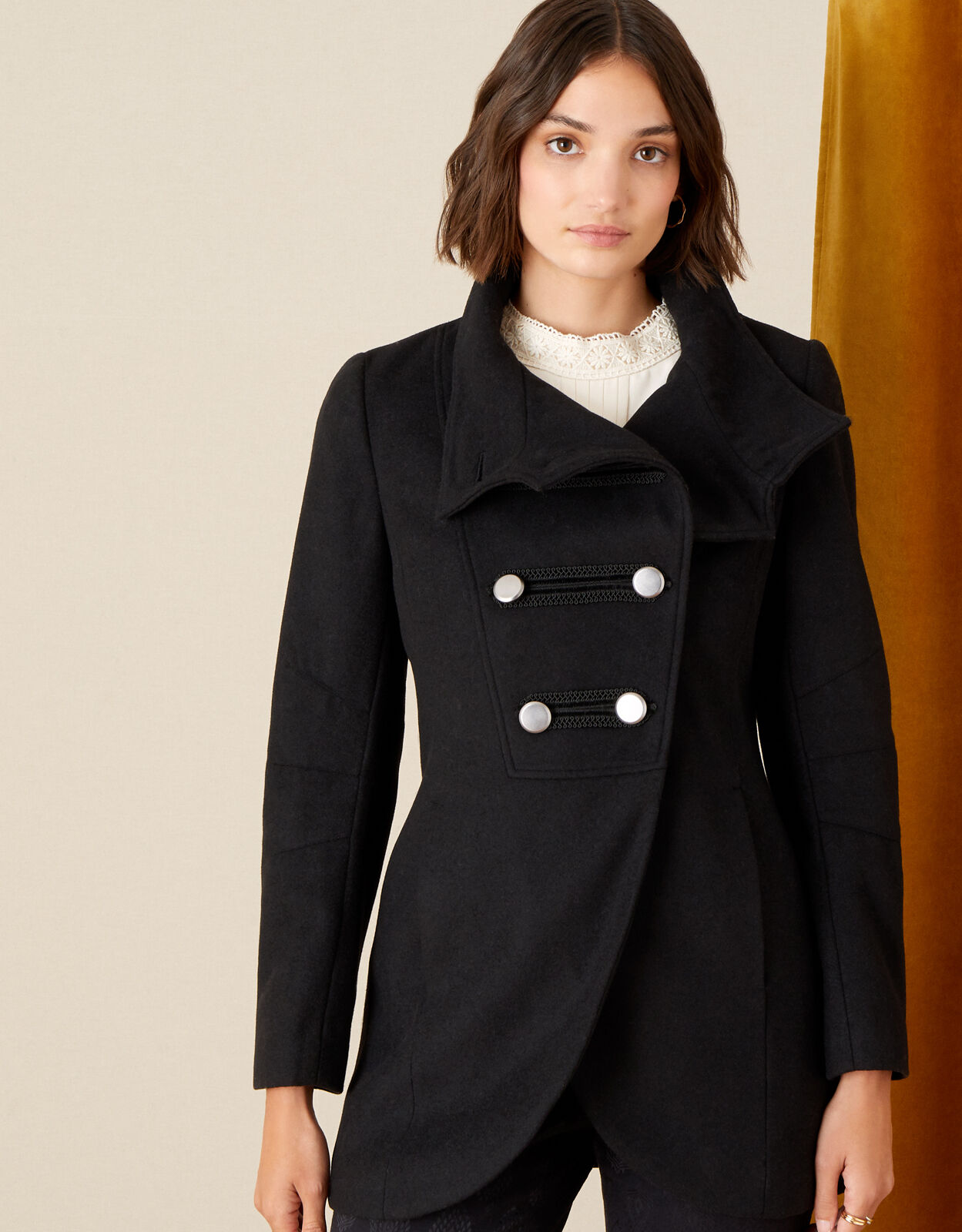 Military pea coat best sale womens