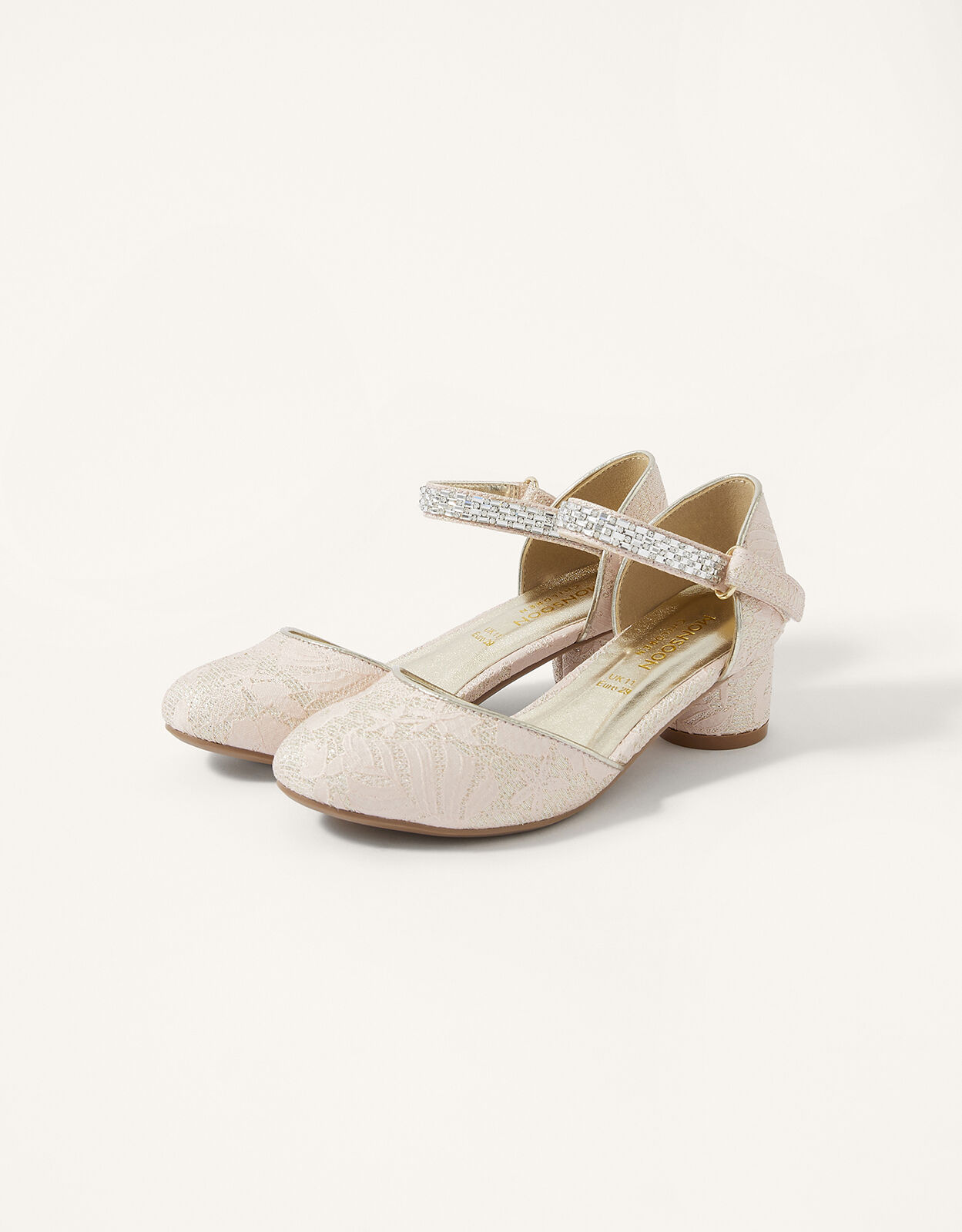 Monsoon girls party shop shoes