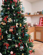 Anna and Nina Large Threaded Bauble, , large