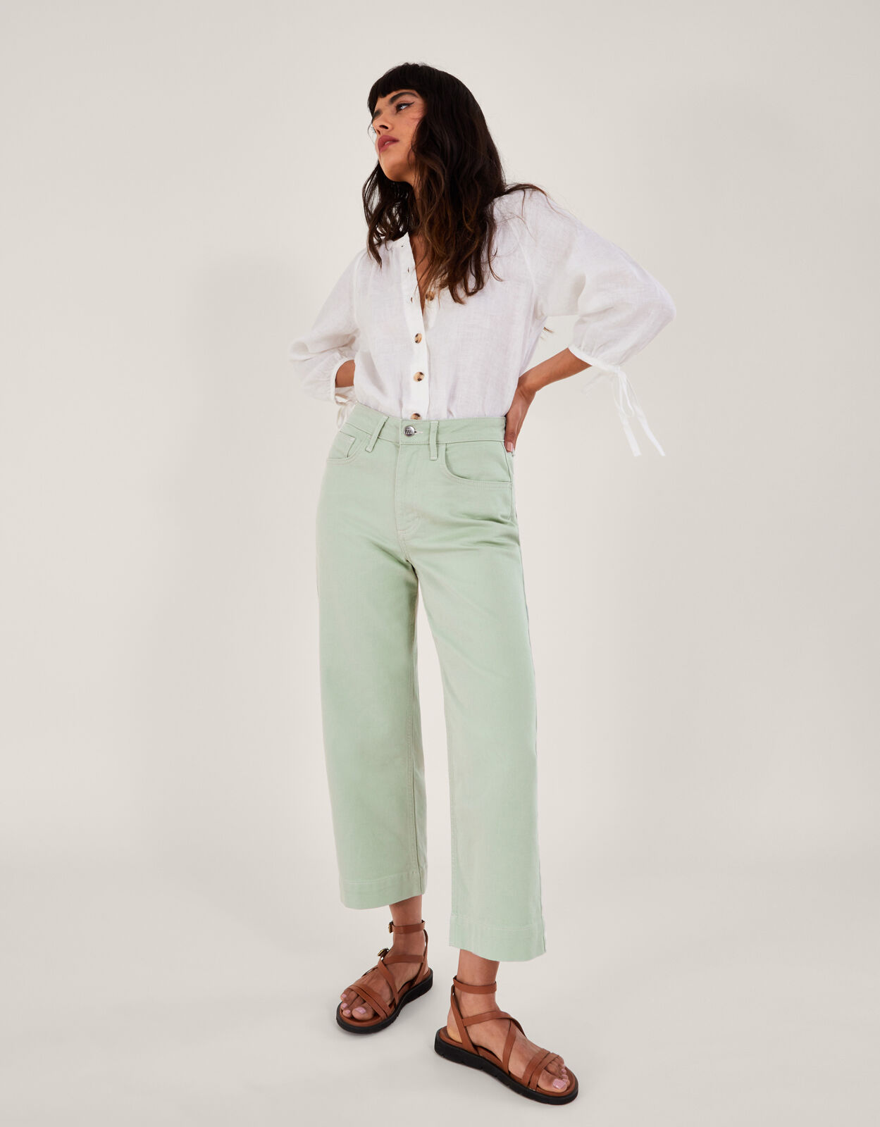 Monsoon cropped sale jeans