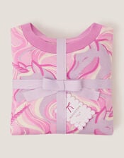 Unicorn Jersey Long Pyjama Set, Pink (PINK), large