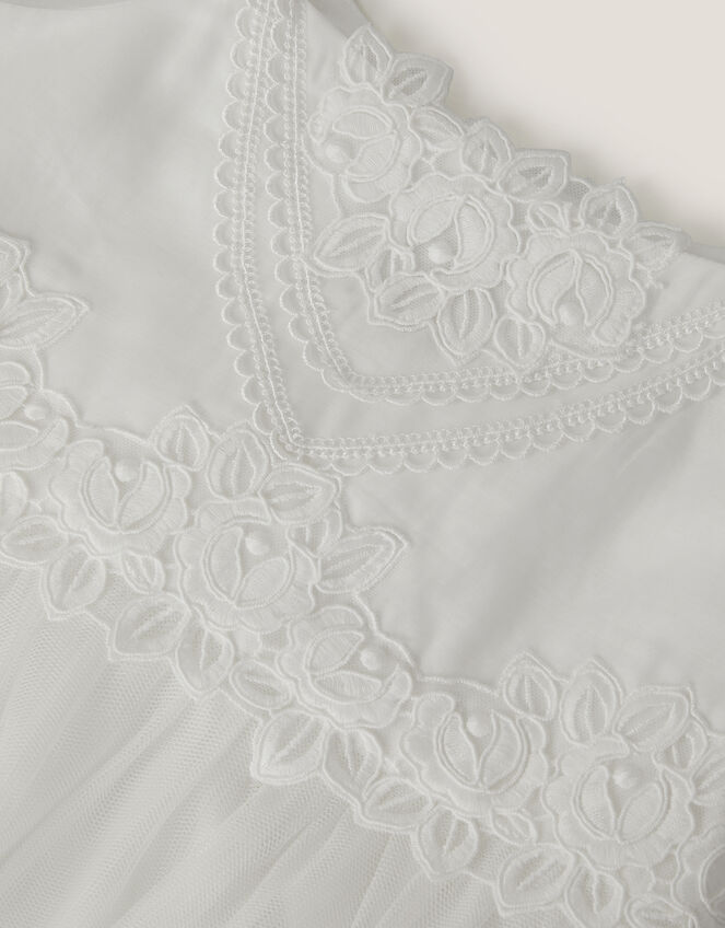 Floella Floral Lace Maxi Dress, Ivory (IVORY), large