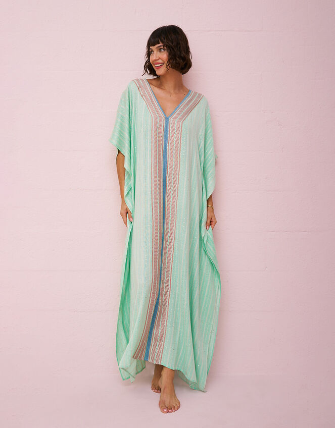 Pītusa Sequin Maxi Kaftan, , large