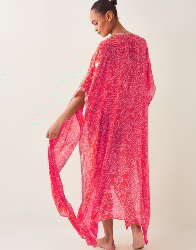 Abby Bandhani Sequin Beach Cover-Up, , large