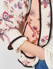 East Madison Floral Quilted Jacket, Multi (MULTI), large