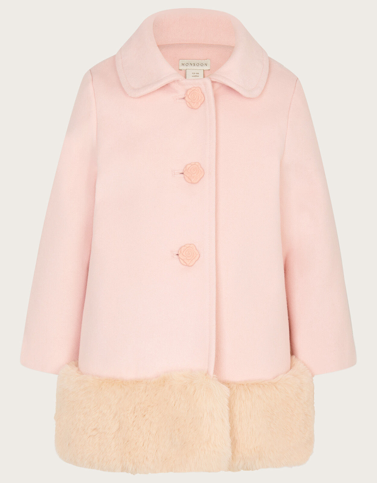 Baby coat pink store