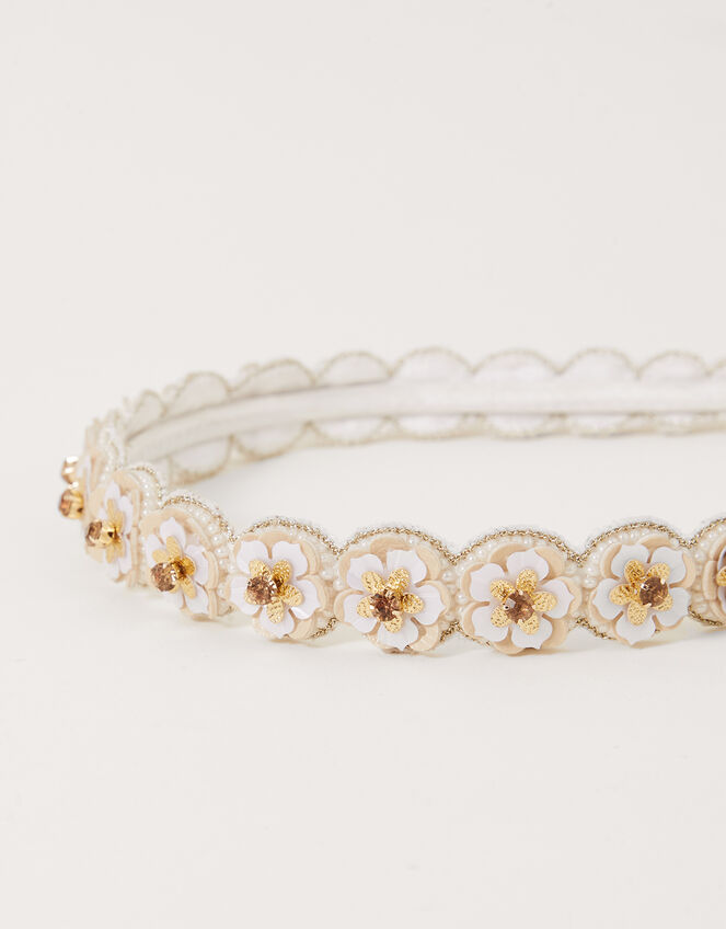 Floral Bridal Headband, , large