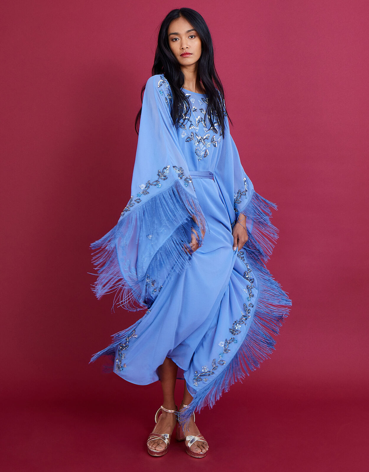 Blue store kaftan dress