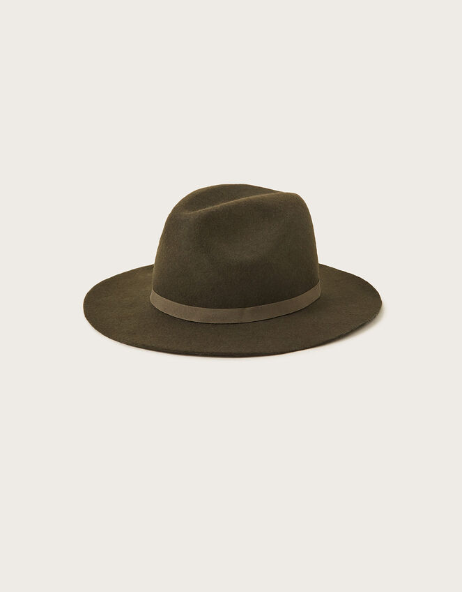 Wool Fedora Hat, , large