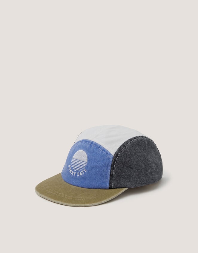  Sunny Days Colorblock Cap, Blue (BLUE), large