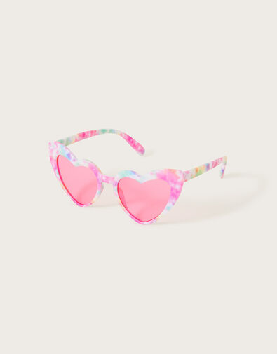 Rainbow Marble Heart Sunglasses with Recycled Plastic, , large