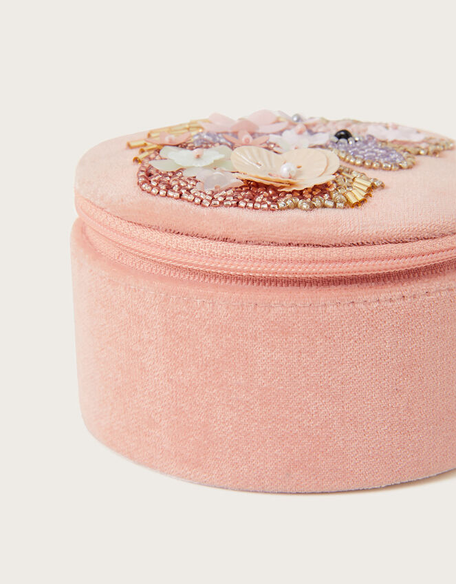 Beaded Unicorn Trinket Box, , large