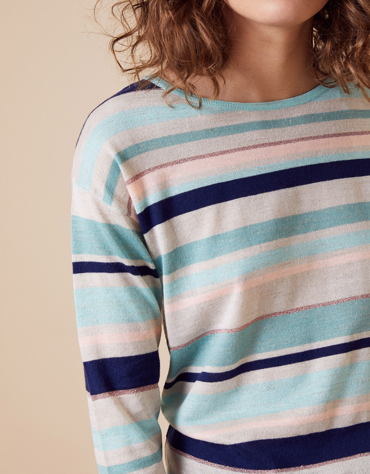 Monsoon linen jumper outlet