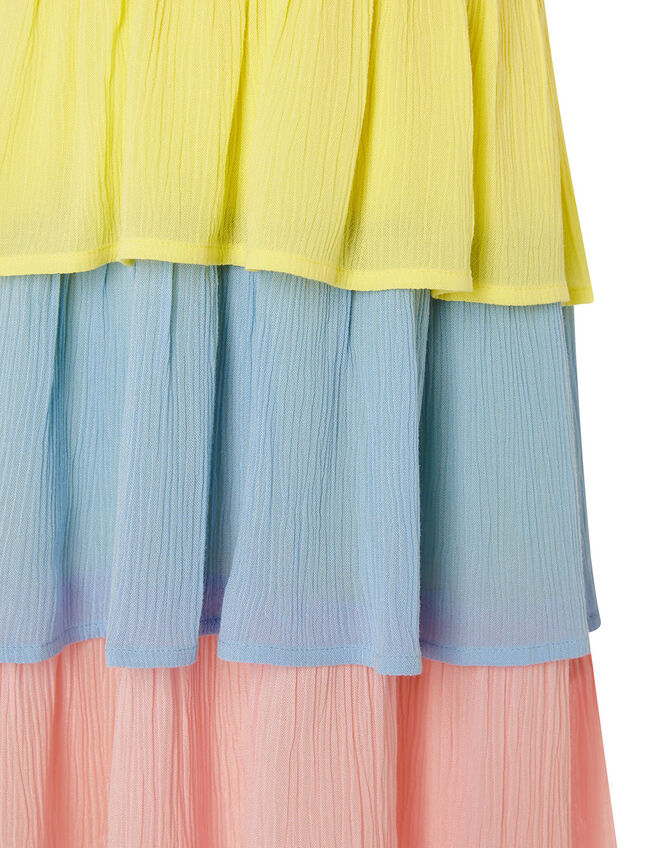 Colour-Block Dress in LENZING™ ECOVERO™, Pink (PINK), large