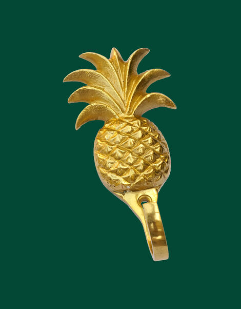 Chloe Alberry Brass Pineapple Hook, , large