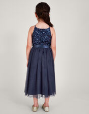 Truth Sequin Occasion Dress , Blue (NAVY), large