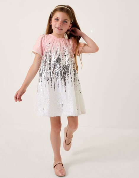 Sequin Ombré Dress, Multi (MULTI), large