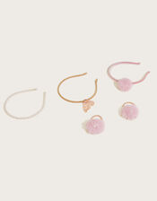 Flutter Pom-Pom Pearl Hair Set, , large