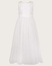Odette Alice Tulle Maxi Dress, Ivory (IVORY), large