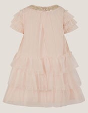 Baby Alexandra Embellished Swing Dress, Pink (PINK), large