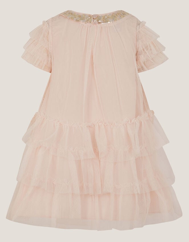 Baby Alexandra Embellished Swing Dress, Pink (PINK), large