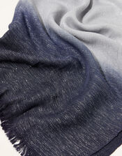 Ombre Metallic Occasion Scarf, , large