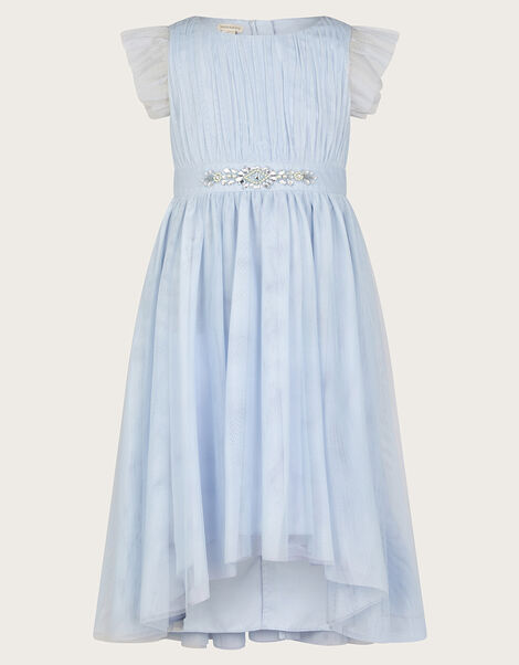 Penelope Belt Dress, Blue (PALE BLUE), large
