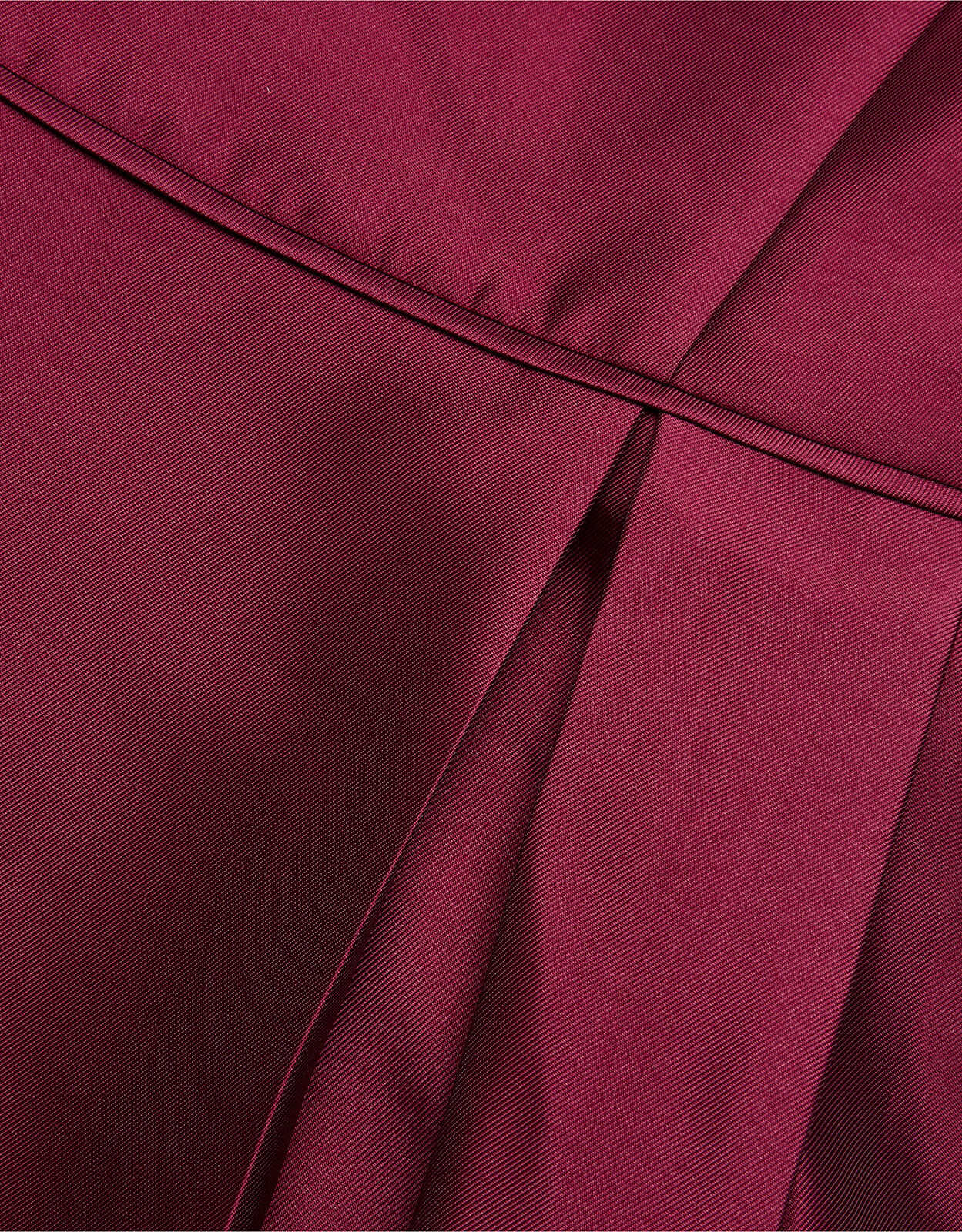 Bardot Duchess Twill Prom Dress Red