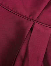 Bardot Duchess Twill Prom Dress, Red (RED), large