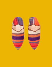 Bohemia Design Moroccan Boujad Babouche Slippers, Purple (PURPLE), large