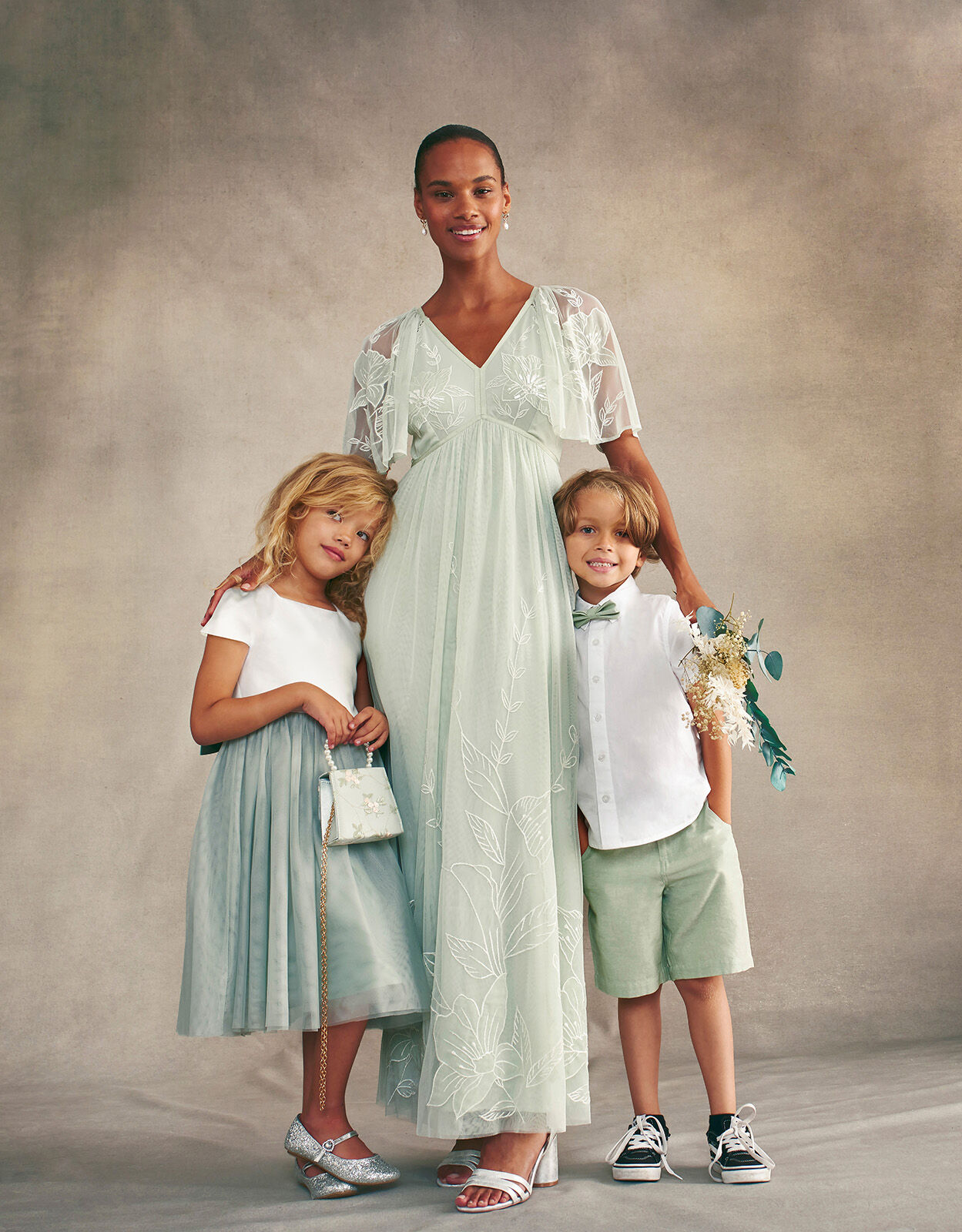 Tulle Bridesmaid Dress Green