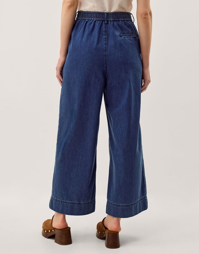 Wendy Wide Leg Jeans, Blue (MID AUTHENTIC BLUE), large